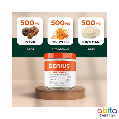 The Genius Brand Genius Mushrooms
