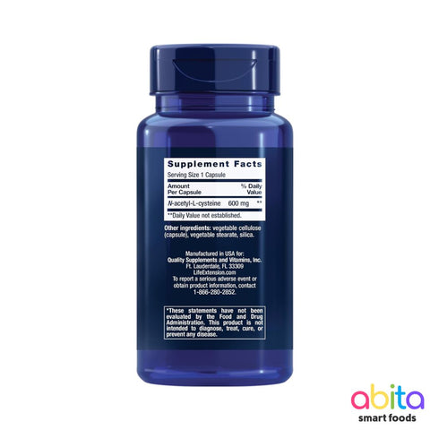 Life Extension N-Acetyl-L-Cysteine