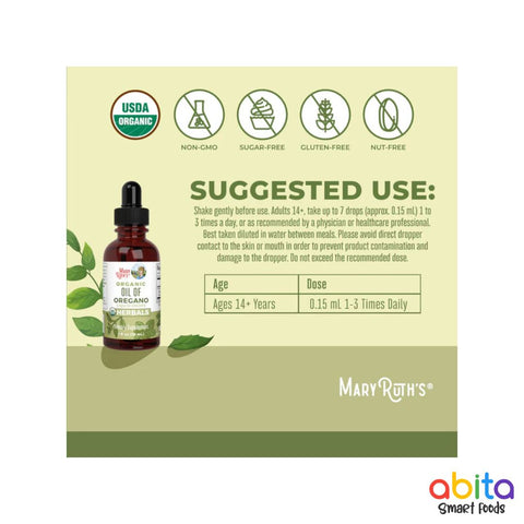 Mary Ruth's Organic Oil of Oregano