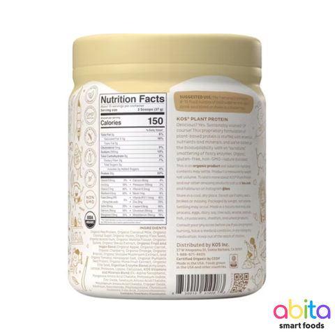KOS Organic Superfood Plant Protein Powder