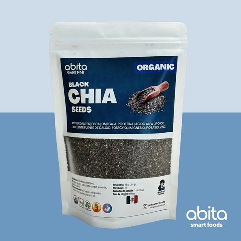 Abita Smart Foods Organic Black Chia Seeds