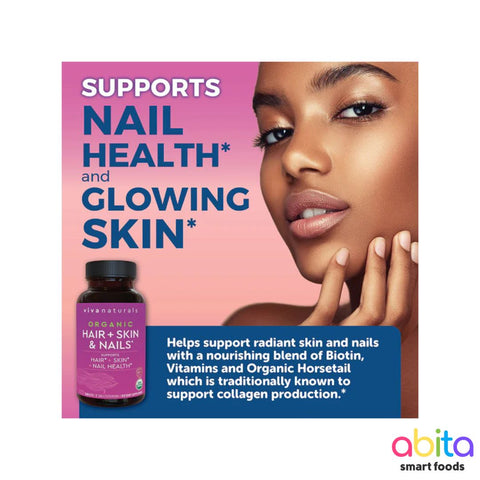 Viva Naturals Organic Hair + Skin & Nails