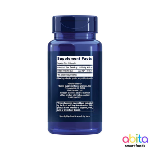 Life Extension Vitamin B3 Niacin
