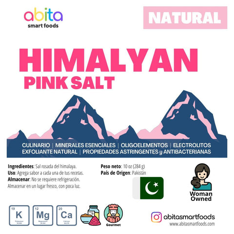 Abita Smart Foods Natural Himalyan Pink Salt