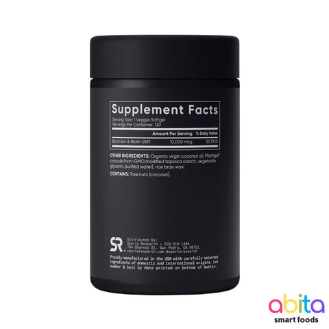 Sports Research Biotin