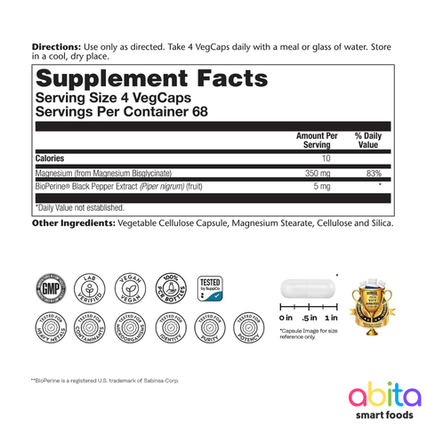 Solaray Magnesium Glycinate