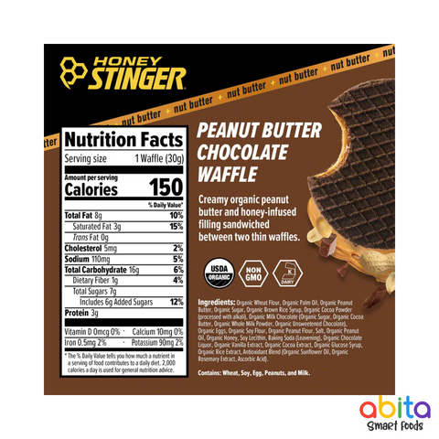 Honey Stinger Energy Waffle + Nut Butter