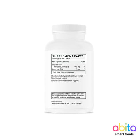 Thorne Red Yeast Rice + CoQ10