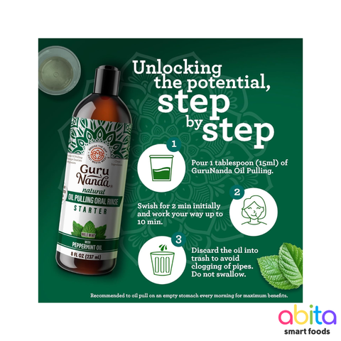 Guru Nanda Natural Oil Pulling Oral Rinse