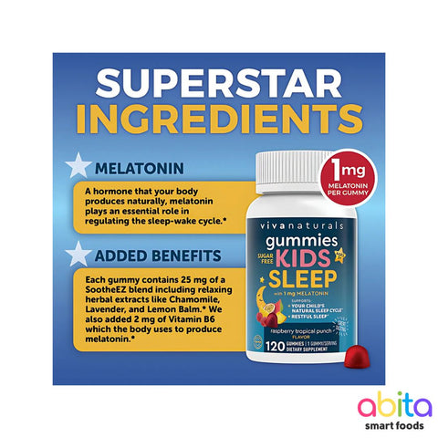 Viva Naturals Gummies Sleep Kids