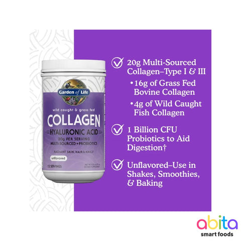 Garden Of Life Collagen Hyaluronic Acid