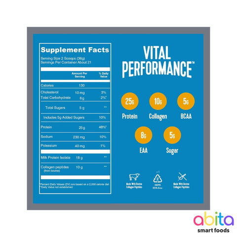 Vital Proteins Vital Performance Whey Protein + Collagen