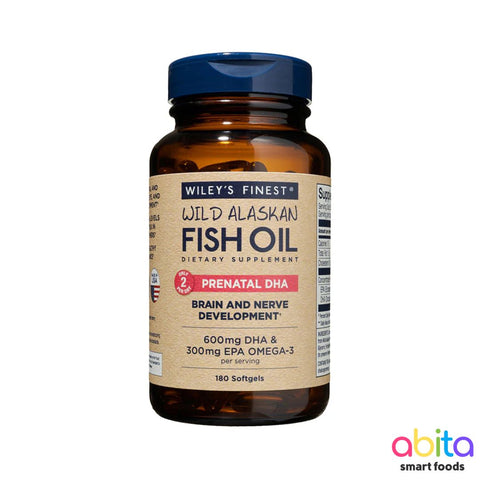 Wiley's Finest Fish Oil Prenatal DHA