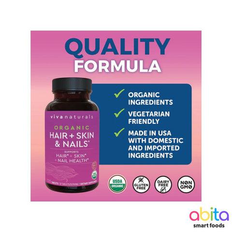 Viva Naturals Organic Hair + Skin & Nails