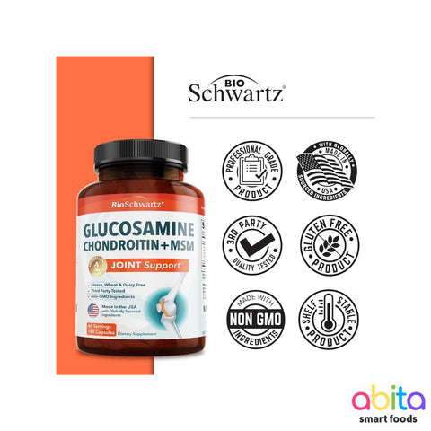 BIO Schwartz Glucosamine MSM + Chondroitin