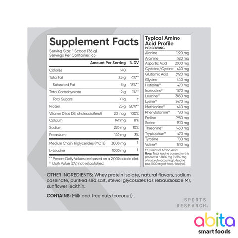 Sports Research Whey Protein