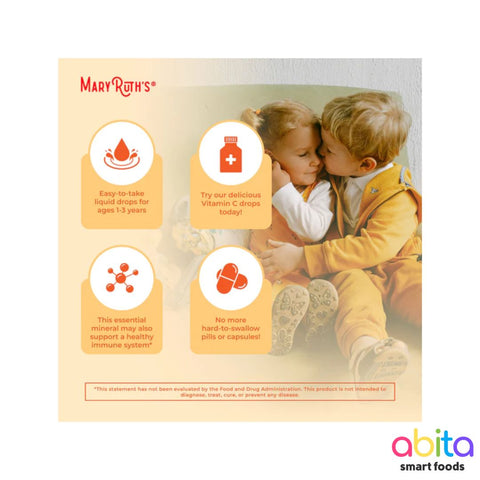 Mary Ruth Children Mary Ruth's Organic Toddler Kids Vitamin C Liquid Drops – ABITA Smart Foods