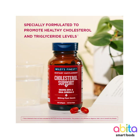 Wiley's Finest Fish Oil Cholesterol Support