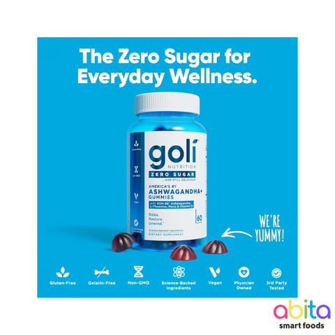 Golí Ashwagandha Gummies Zero Sugar