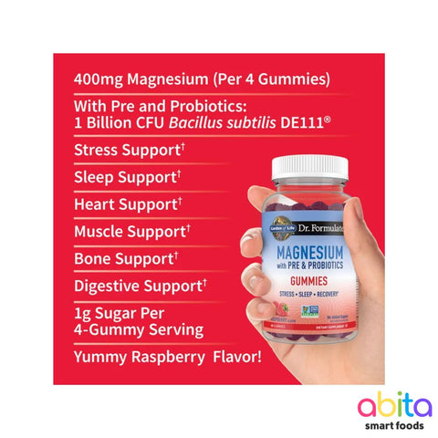 Garden Of Life Dr. Formulated Magnesium Gummies Pre & Probiotics Kids