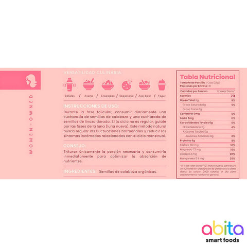 Abita Smart Foods Seed Cycle Follicular Phase