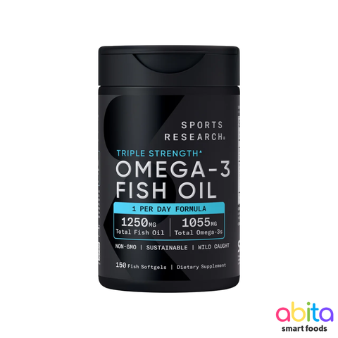 Sports Research Triple Strength Omega-3 Fish Oil