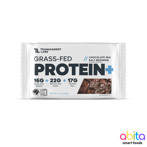 Transparent Labs Grass-Fed Protein+ Bars