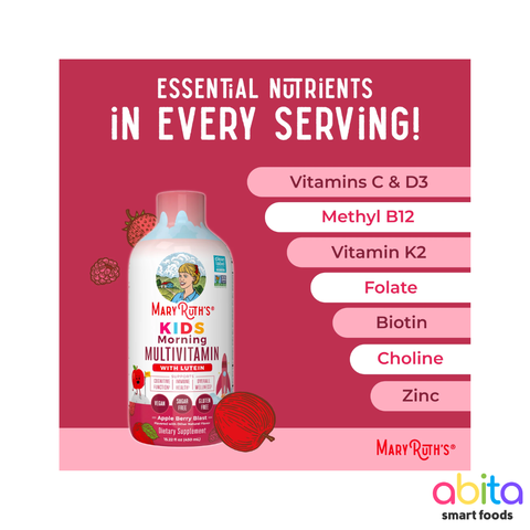Mary Ruth's Kids Morning Multivitamin With Lutein