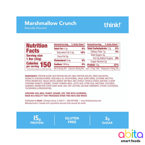 Think Crispy Squares High Protein Treats
