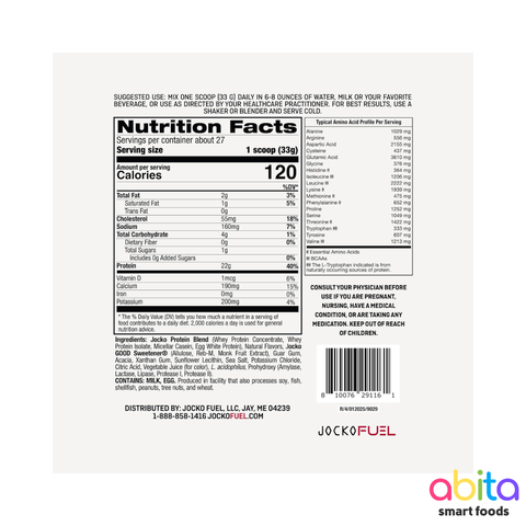 Jocko Whey Protein Powder