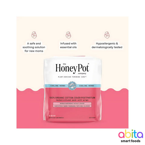 The Honey Pot Company Organic Cotton Cover Postpartum