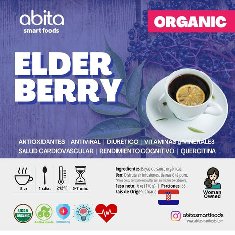 Abita Smart Foods Organic Elderberry