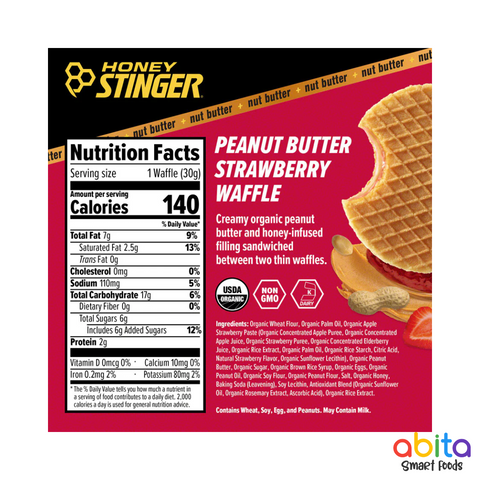 Honey Stinger Energy Waffle + Nut Butter