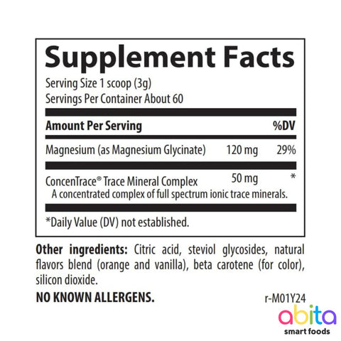 Trace Minerals Magnesium Glycinate Powder