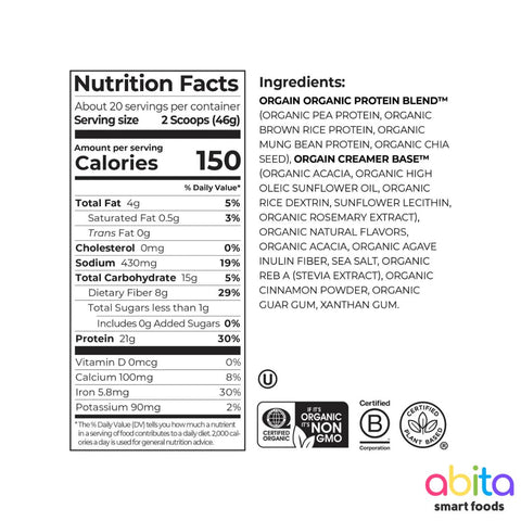 Orgain Organic Protein Powder