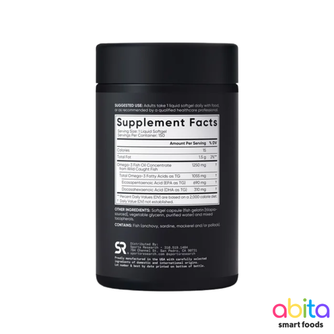 Sports Research Triple Strength Omega-3 Fish Oil