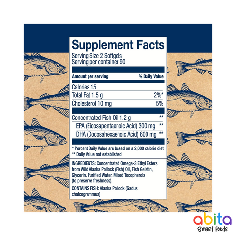 Wiley's Finest Fish Oil Peak DHA