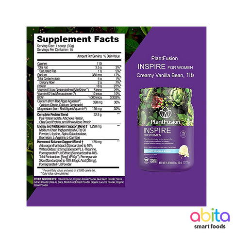 Plant Fusion Protein Inspire For Women