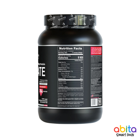 Sascha Fitness Whey Hydrolyzed Protein Isolate