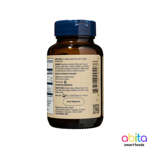 Wiley's Finest Fish Oil Prenatal DHA