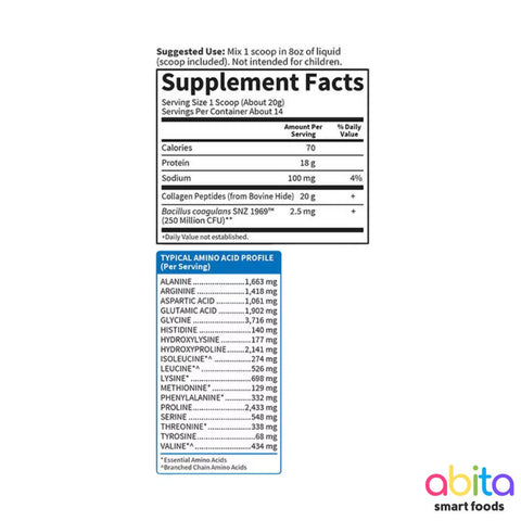 Garden Of Life Grass Fed Collagen Peptides Powder