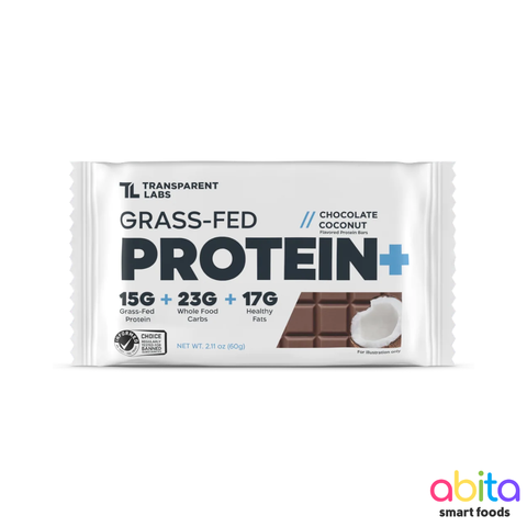 Transparent Labs Grass-Fed Protein+ Bars