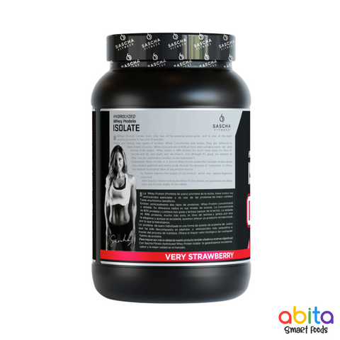 Sascha Fitness Whey Hydrolyzed Protein Isolate