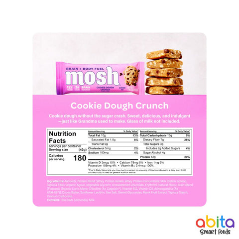 Mosh Whey Protein Bar