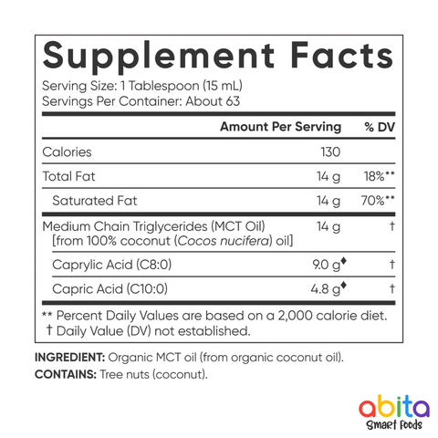 Sports Research Organic MCT Oil