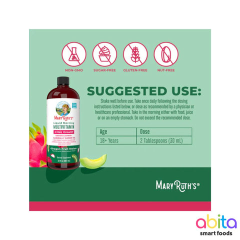 Mary Ruth's Liquid Morning Multivitamin + Hair Growth