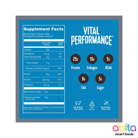 Vital Proteins Vital Performance Whey Protein + Collagen