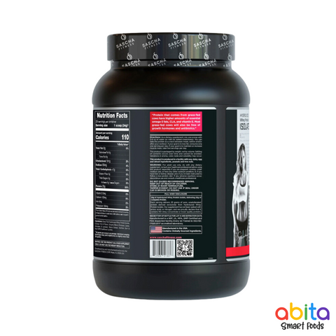 Sascha Fitness Whey Hydrolyzed Protein Isolate