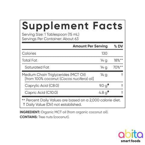 Sports Research Organic MCT Oil