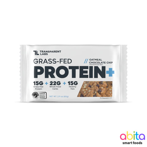 Transparent Labs Grass-Fed Protein+ Bars